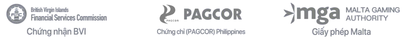 chứng chỉ PAGCOR và Curacao